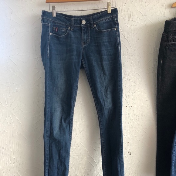 USPA Kate Skinny Stretchy Jeans 3/4 - Picture 1 of 7